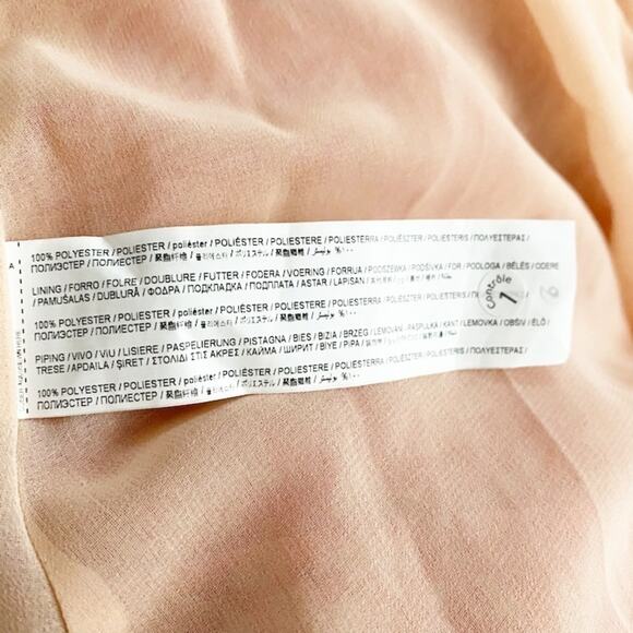 Chufy x Mango Women's Orange Floral Print Sleeveless V-Neck Maxi Dress Size S - Picture 6 of 7